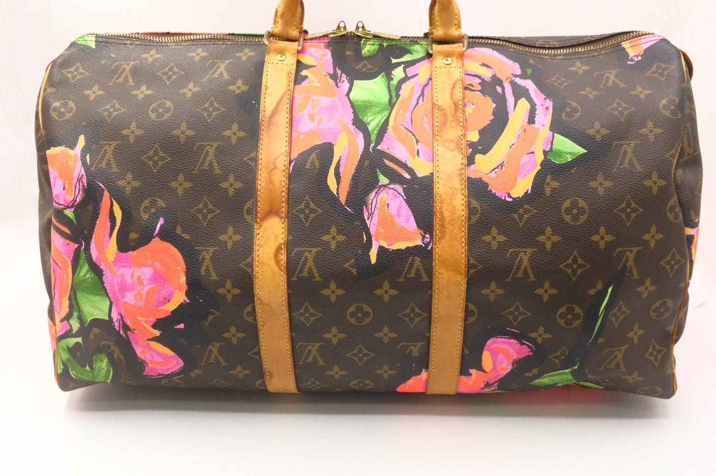 Louis Vuitton x Stephen Sprouse Keepall 50 in Roses Monogram Canvas