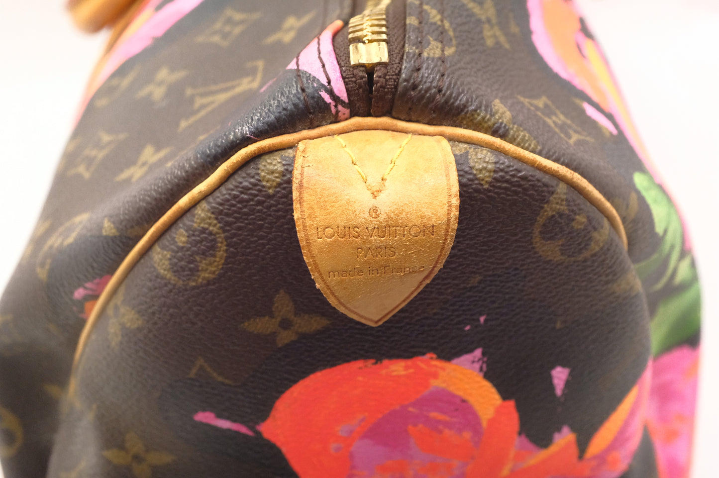 Louis Vuitton x Stephen Sprouse Keepall 50 in Roses Monogram Canvas