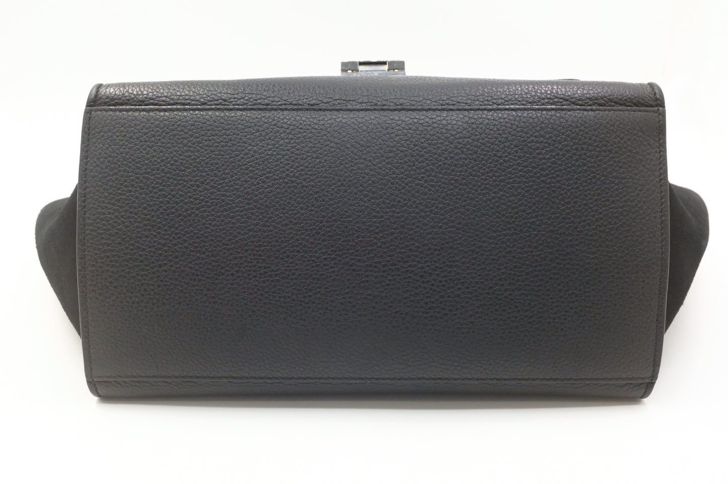 Celine Trapeze in Black Leather