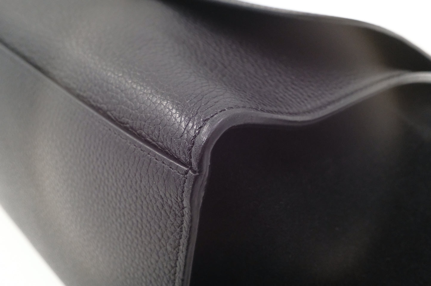 Celine Trapeze in Black Leather