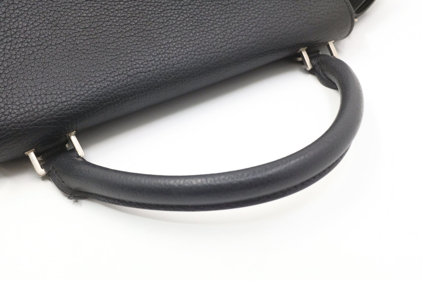 Celine Trapeze in Black Leather