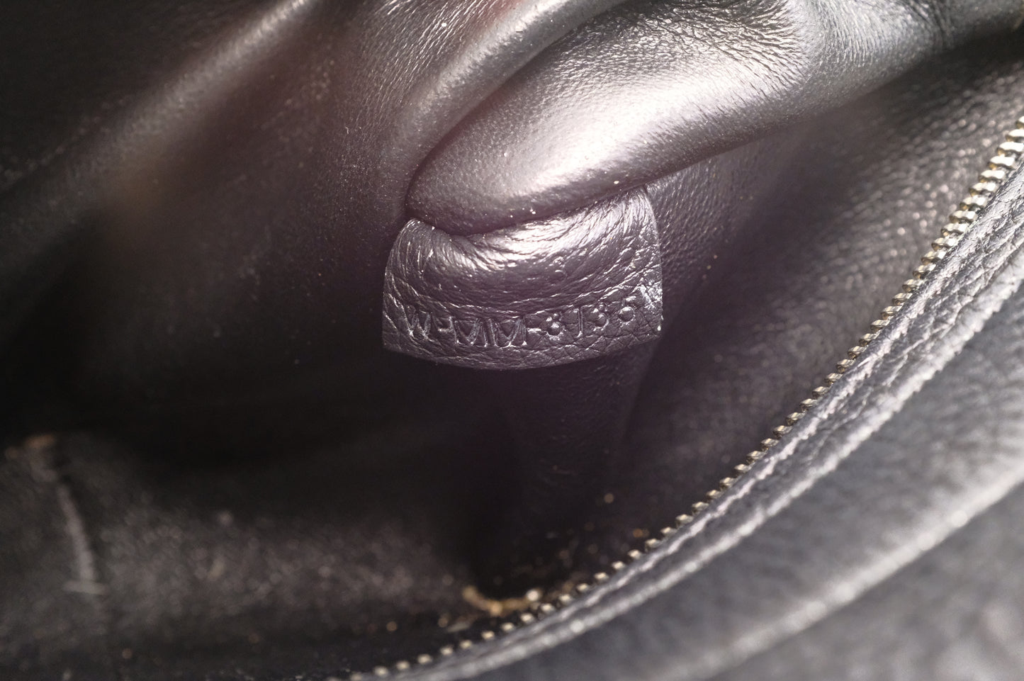 Celine Trapeze in Black Leather