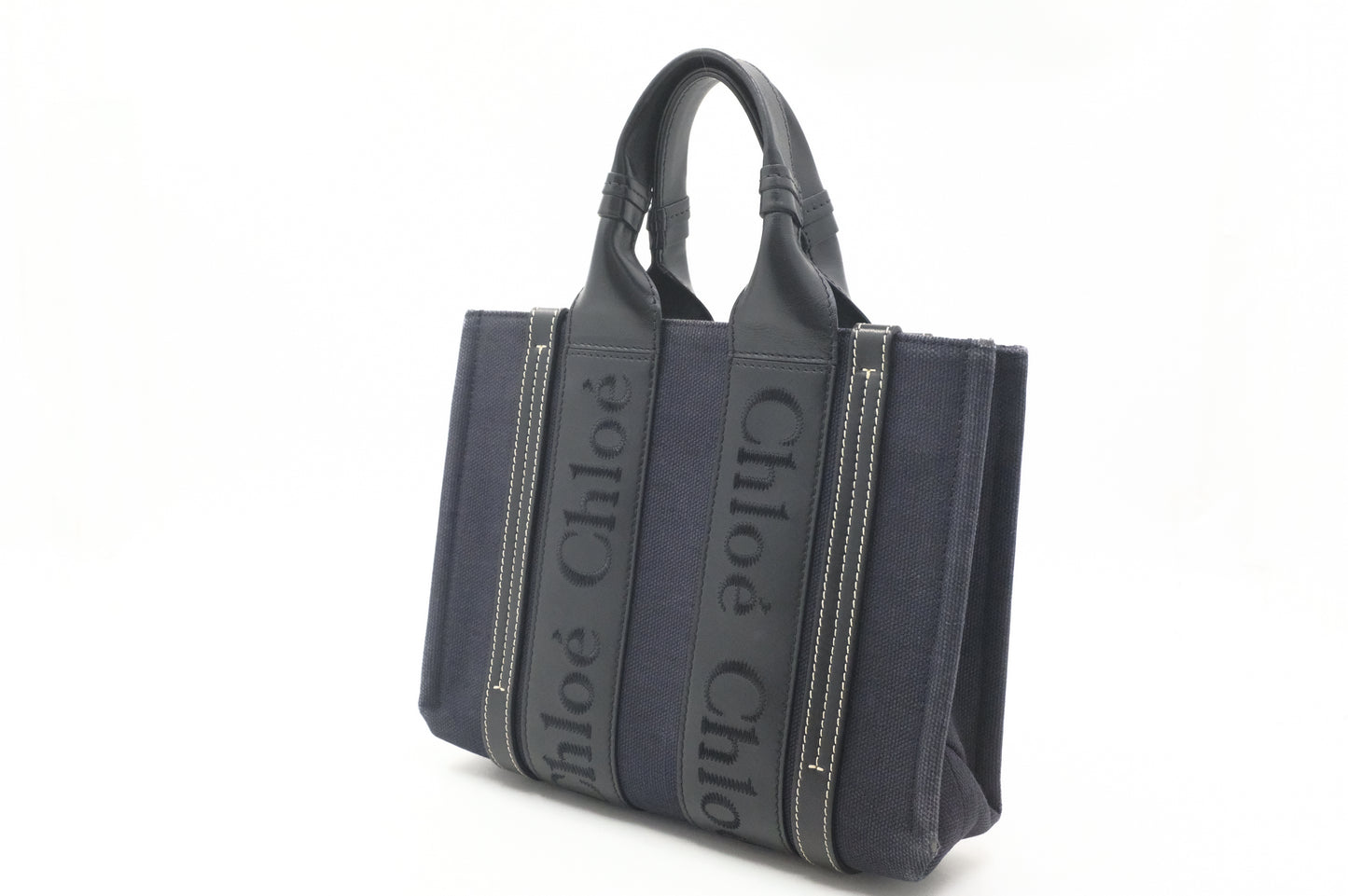 Chloe Woody in Navy Blue Canvas