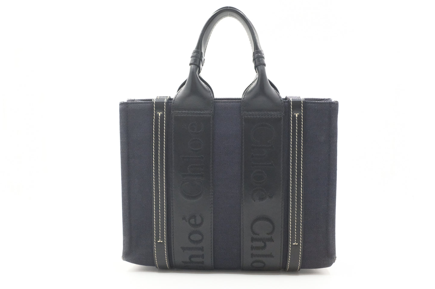 Chloe Woody in Navy Blue Canvas