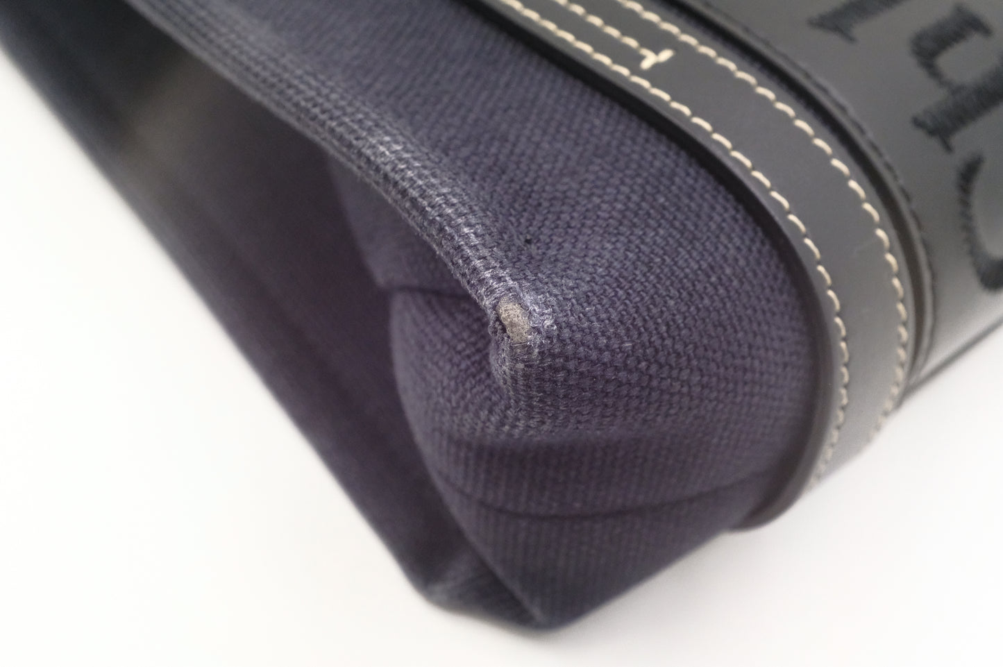 Chloe Woody in Navy Blue Canvas