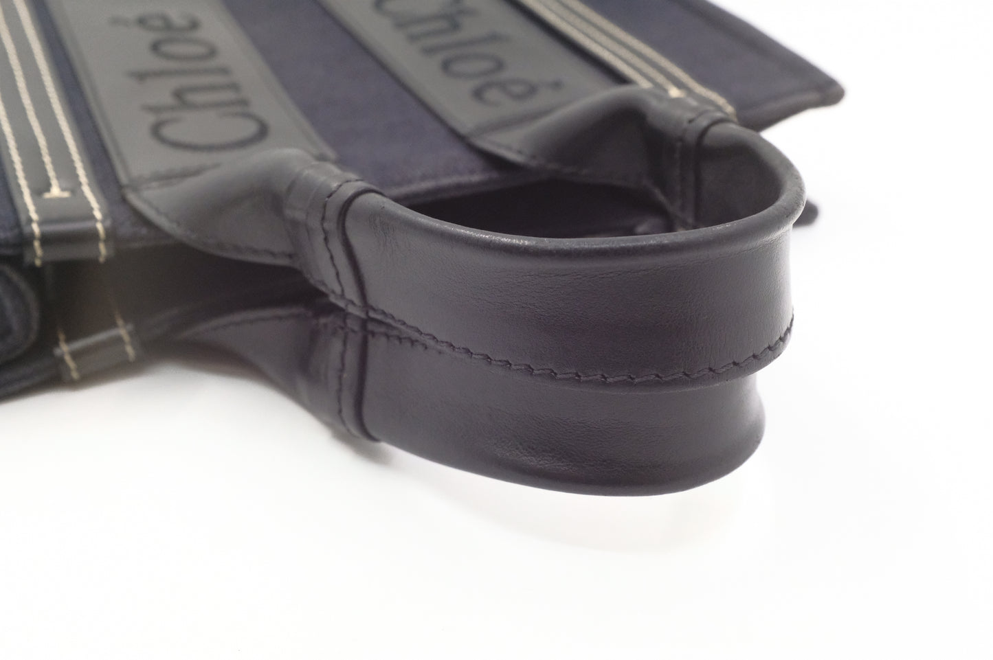 Chloe Woody in Navy Blue Canvas