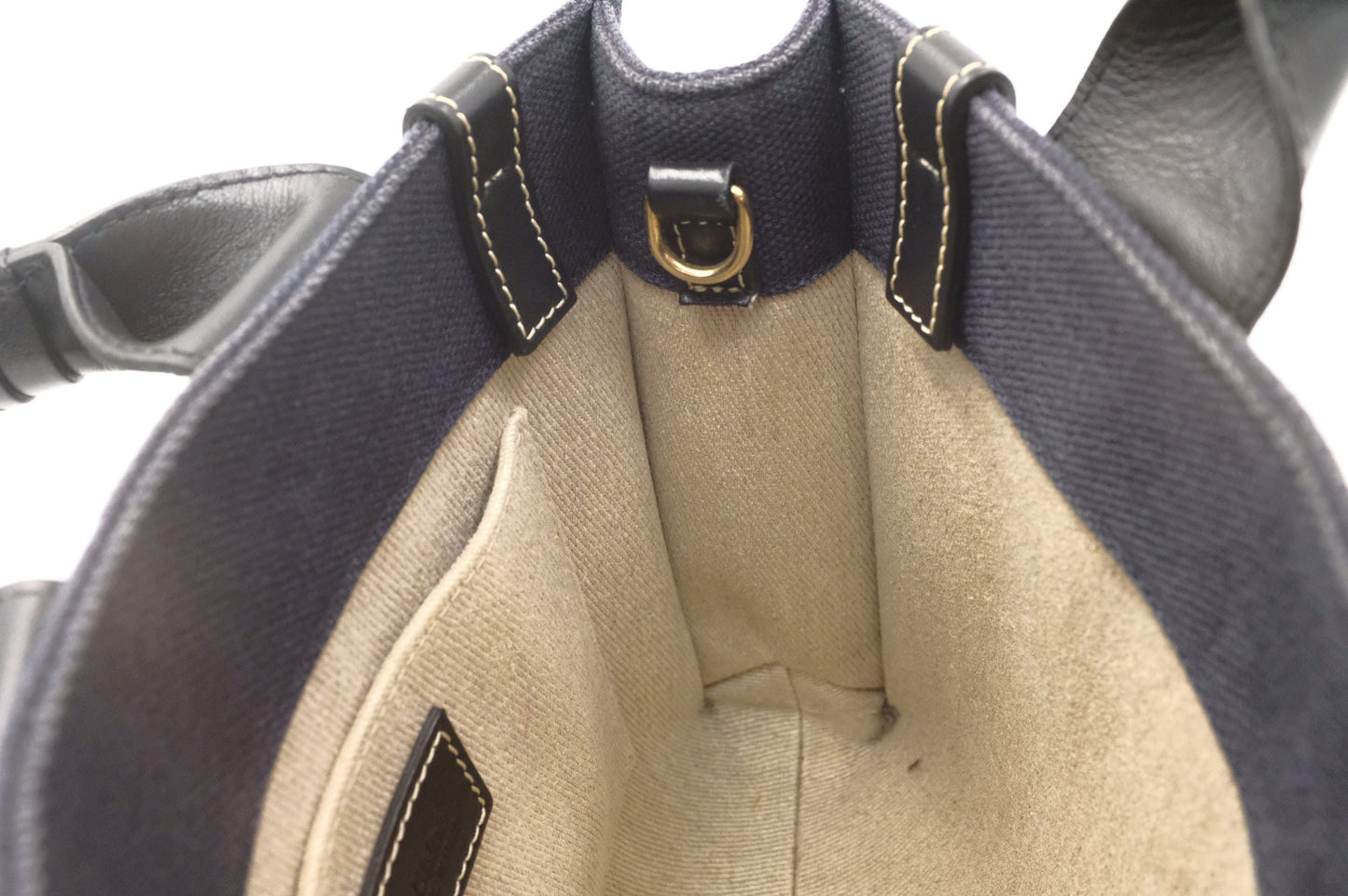 Chloe Woody in Navy Blue Canvas