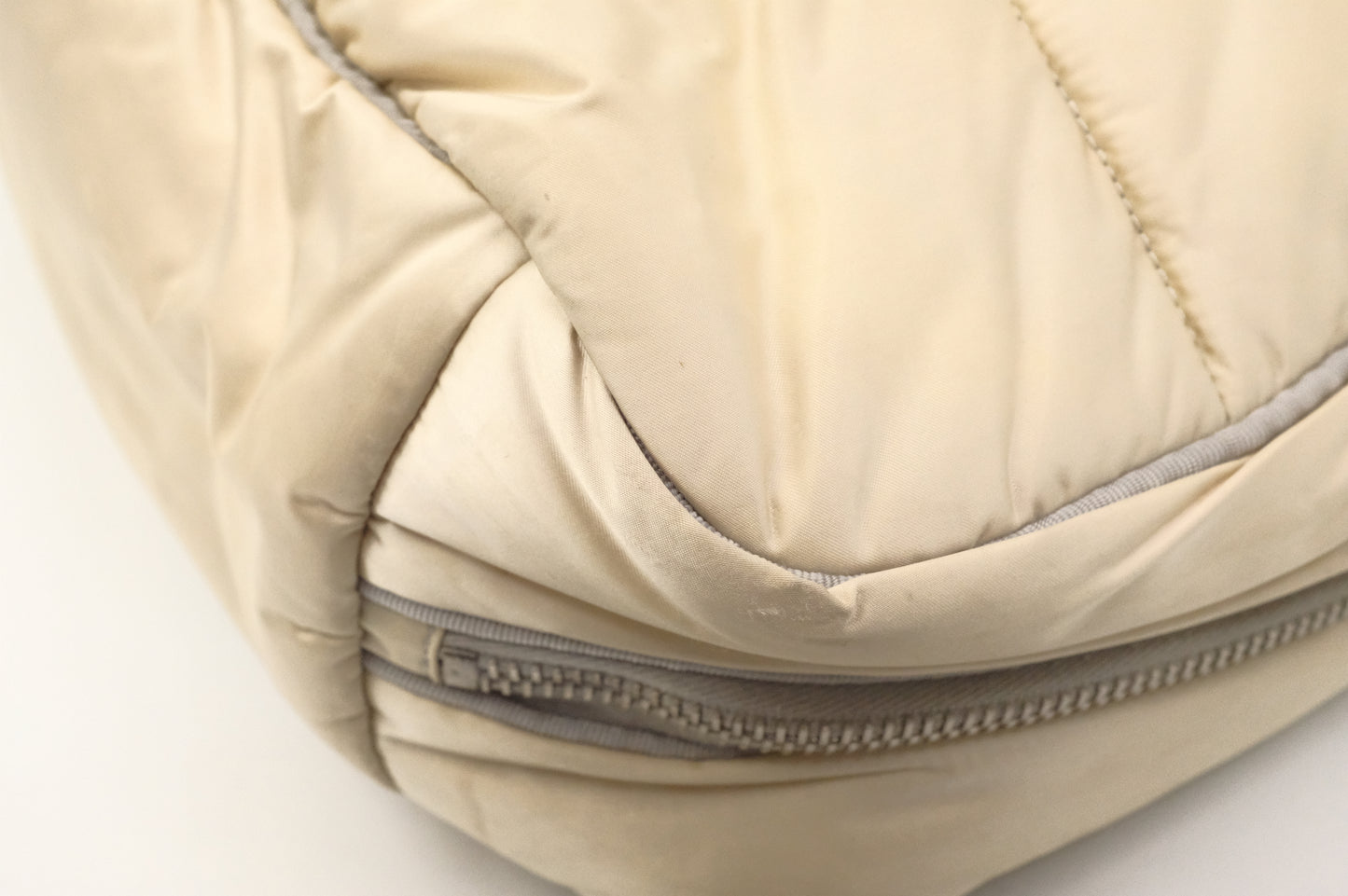 Chanel Sports Shoulder Bag in Beige Nylon Canvas