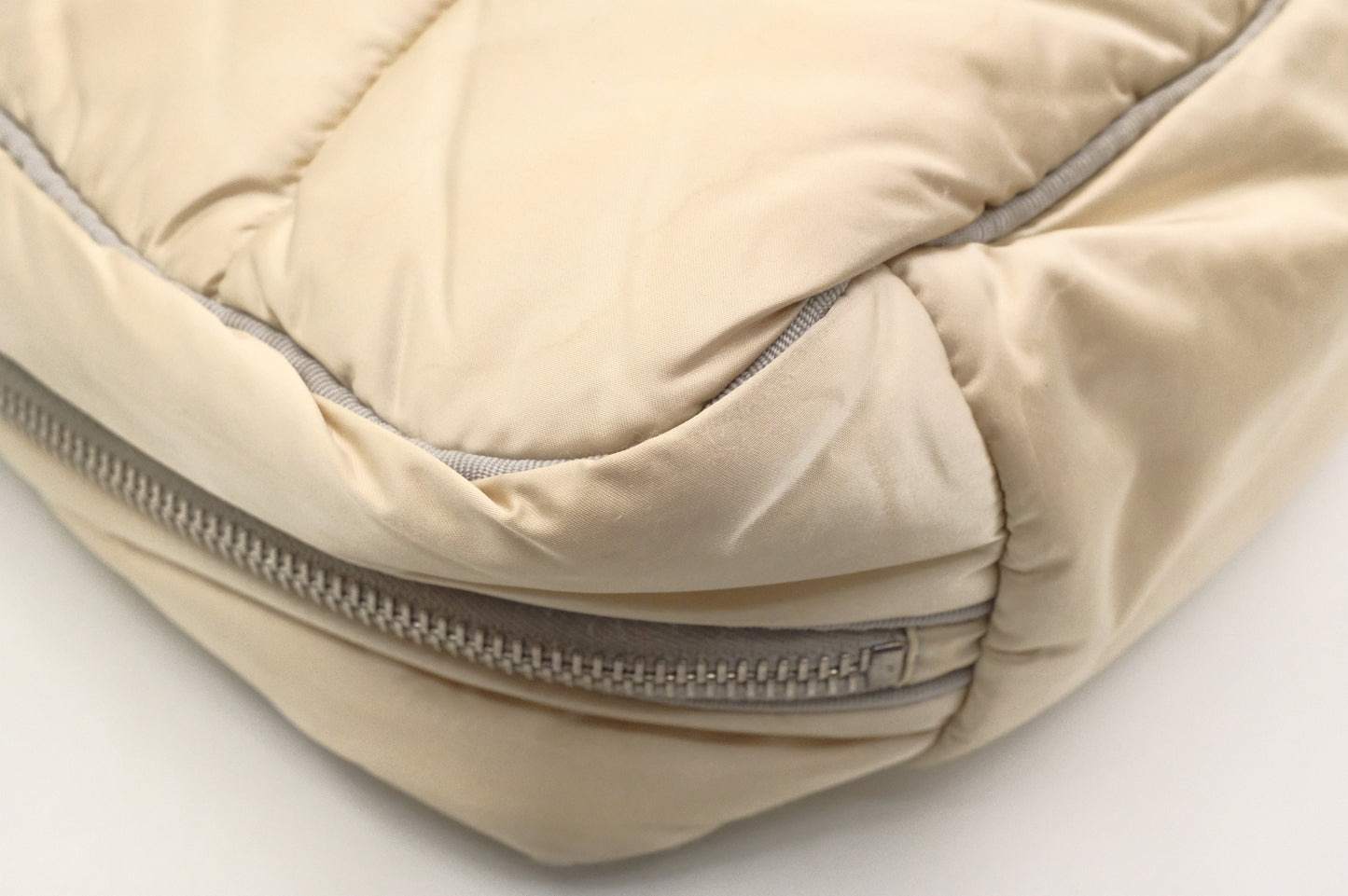 Chanel Sports Shoulder Bag in Beige Nylon Canvas