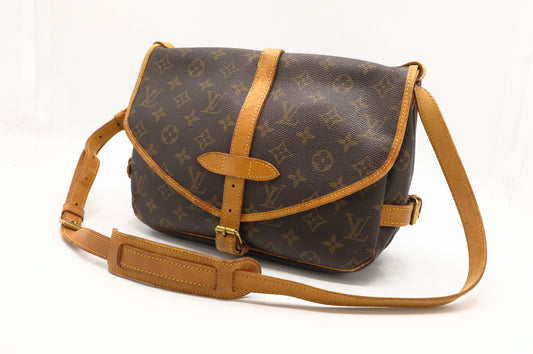Louis Vuitton Saumur 30 in Monogram Canvas