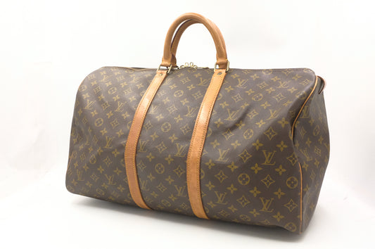 Louis Vuitton Keepall 50 in Monogram Canvas