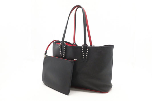 Louboutin Cabata in Black Leather