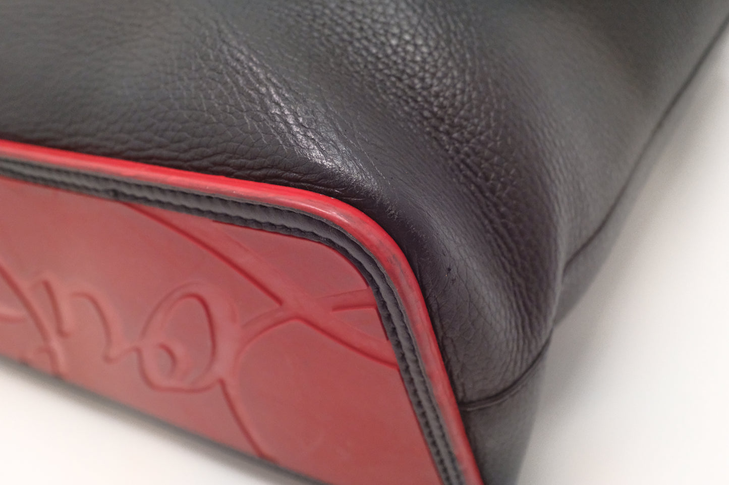 Louboutin Cabata in Black Leather