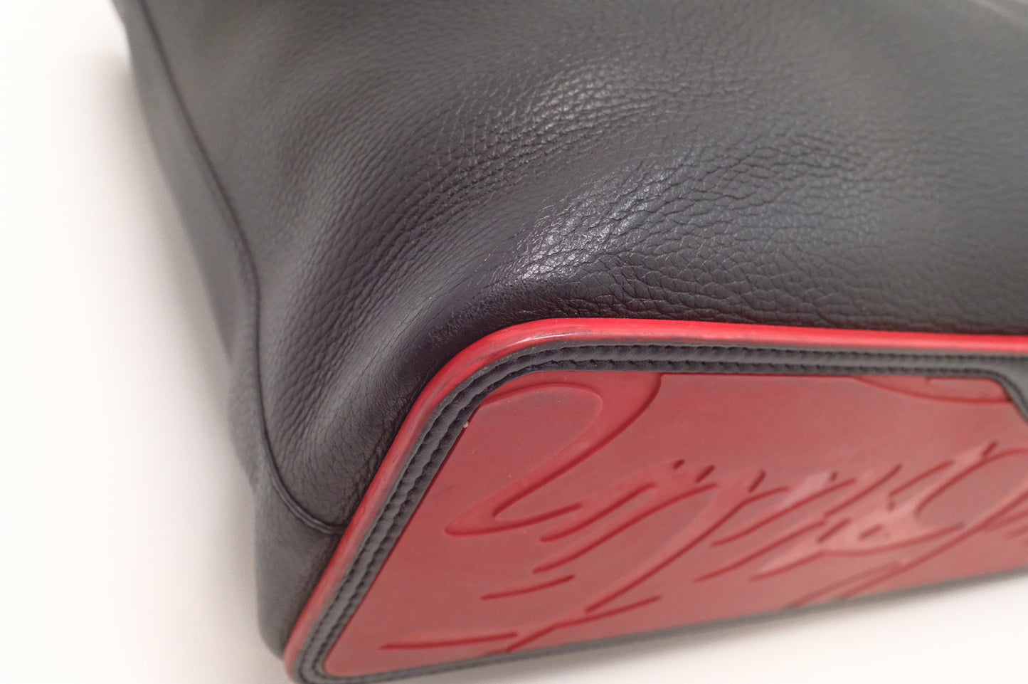 Louboutin Cabata in Black Leather