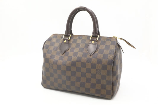 Louis Vuitton Speedy 25 in Damier Ebene Canvas