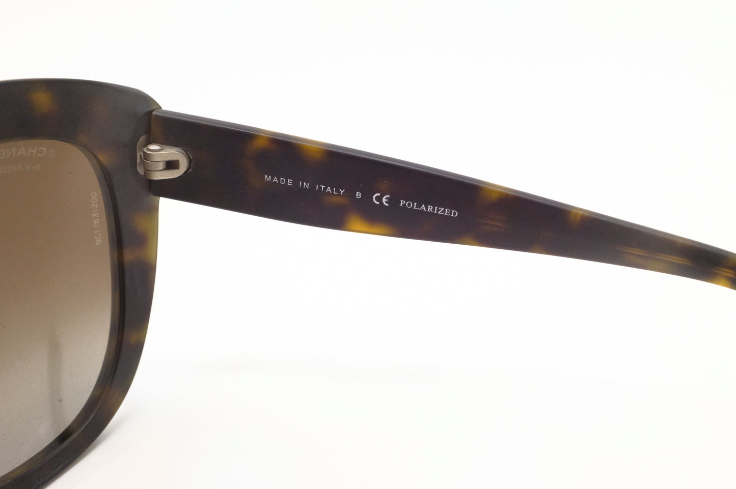 Chanel Sunglasses in Black Tortoise Shell PVC