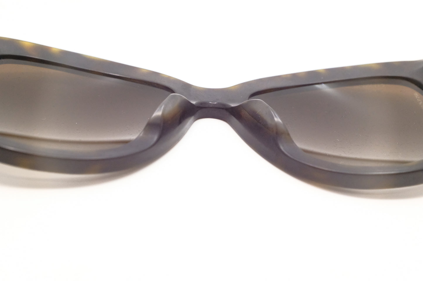 Chanel Sunglasses in Black Tortoise Shell PVC