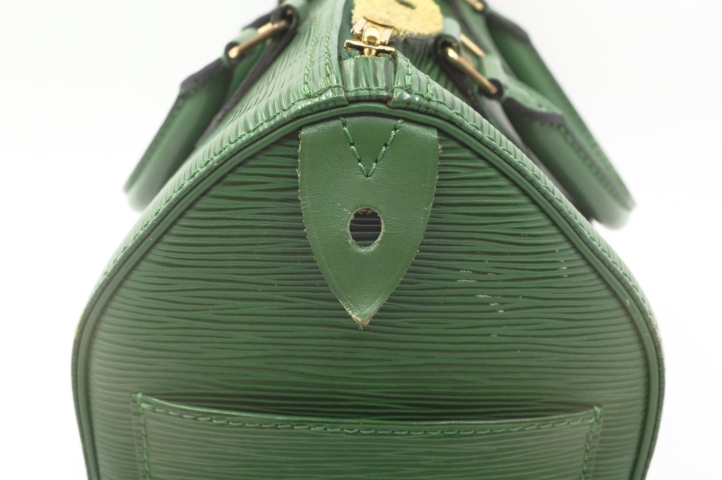 Louis Vuitton Speedy 25 in Green Epi Leather