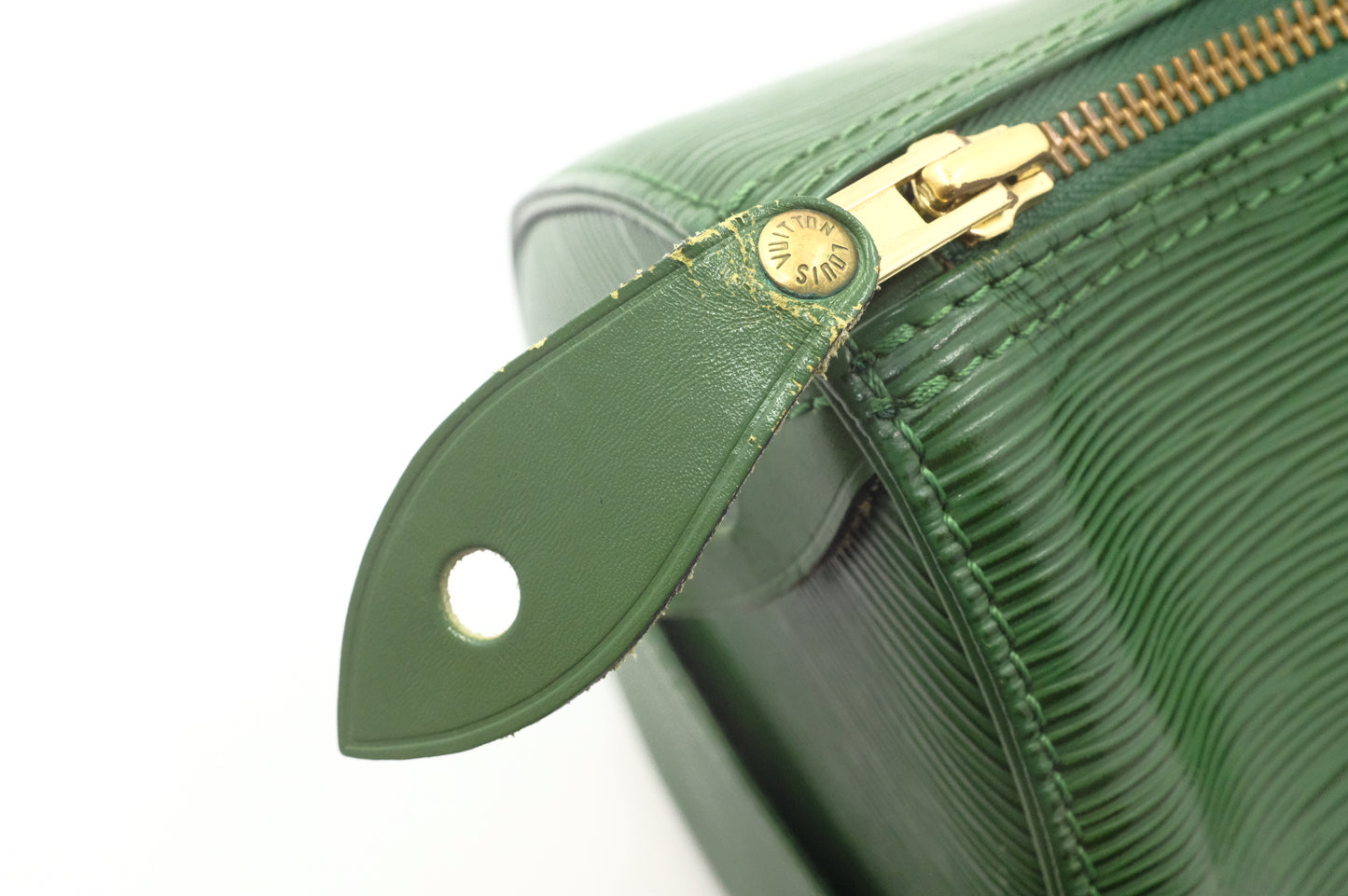 Louis Vuitton Speedy 25 in Green Epi Leather