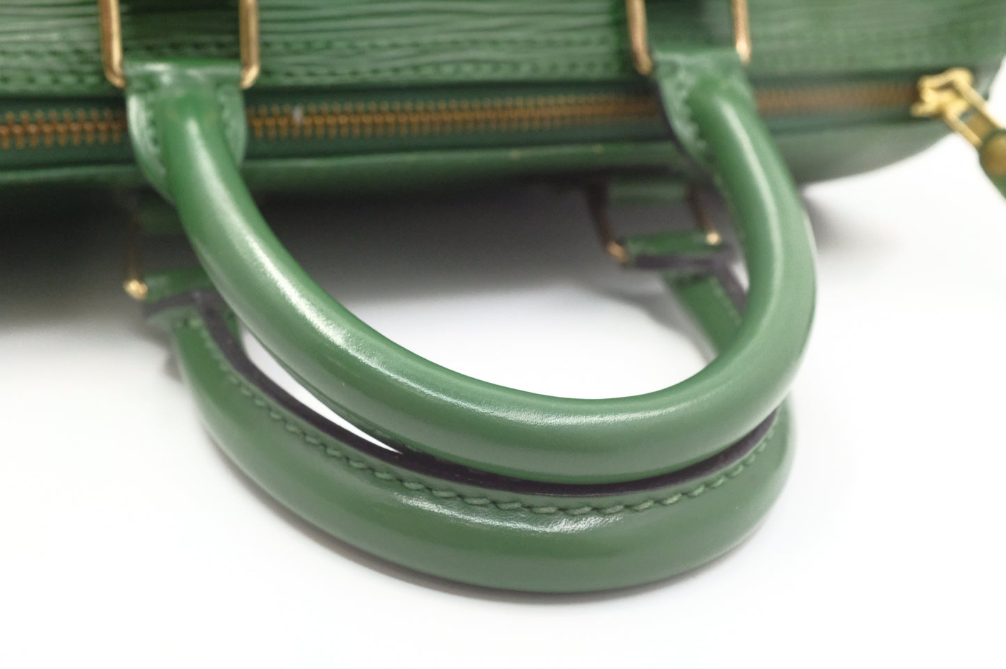 Louis Vuitton Speedy 25 in Green Epi Leather