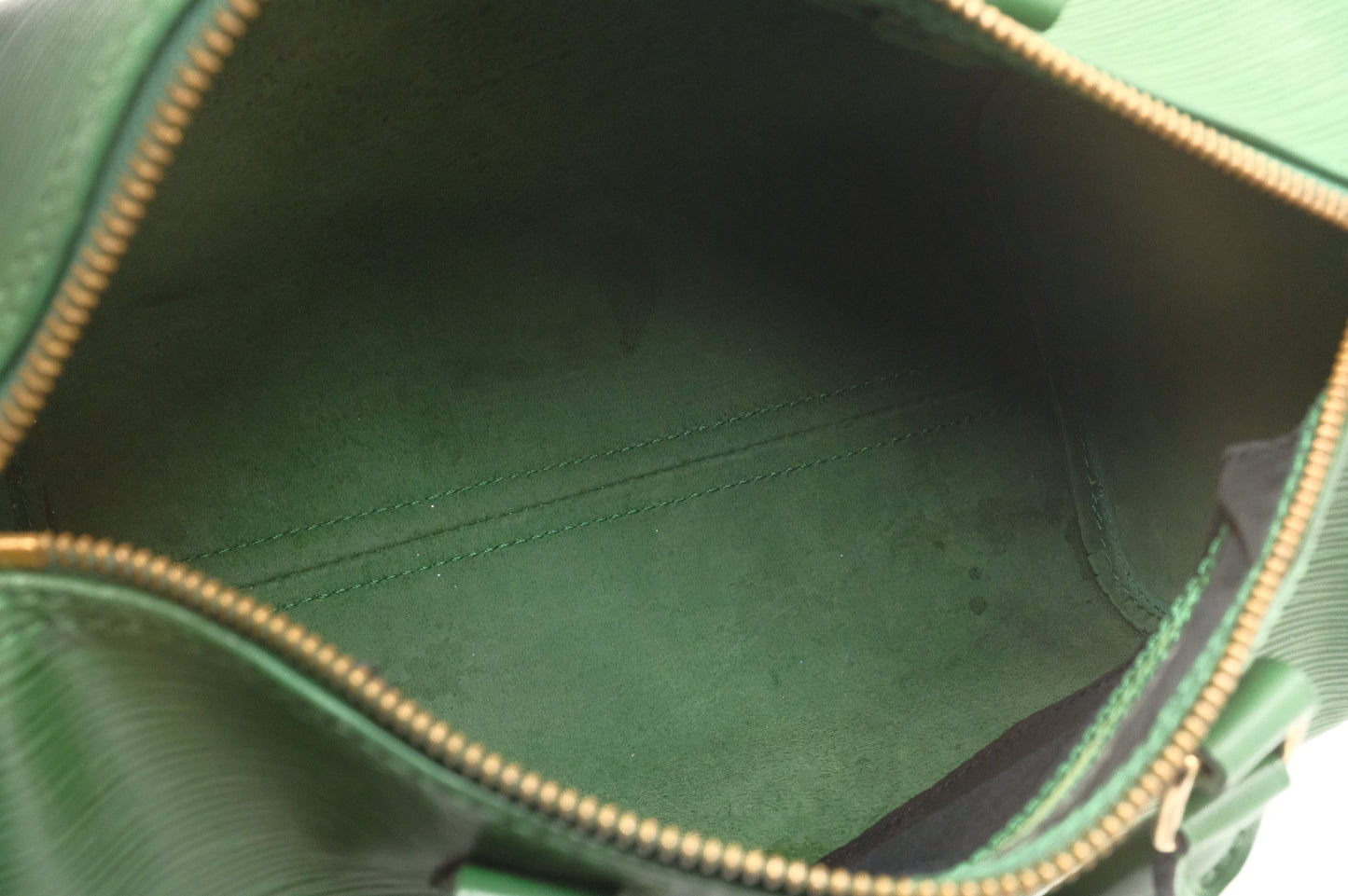 Louis Vuitton Speedy 25 in Green Epi Leather