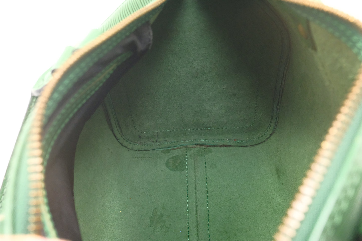 Louis Vuitton Speedy 25 in Green Epi Leather