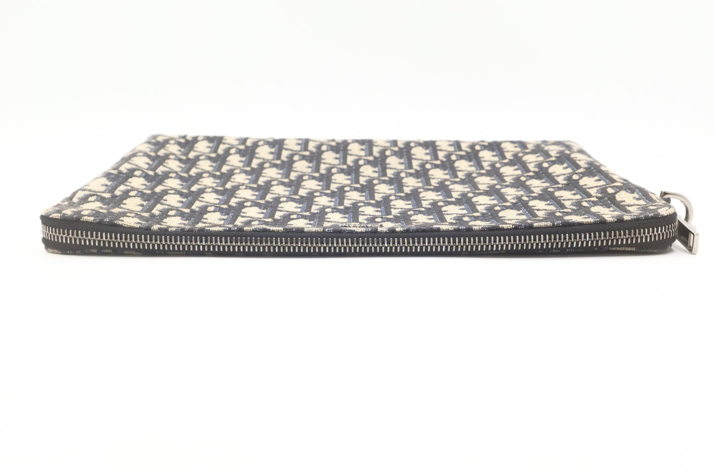 Dior Wrist Pouch in Blue Oblique Canvas