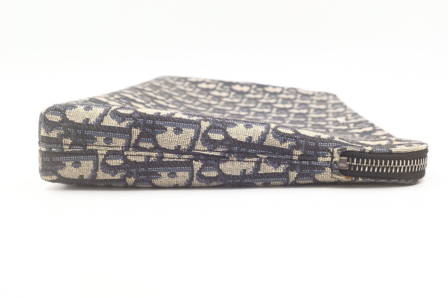 Dior Wrist Pouch in Blue Oblique Canvas