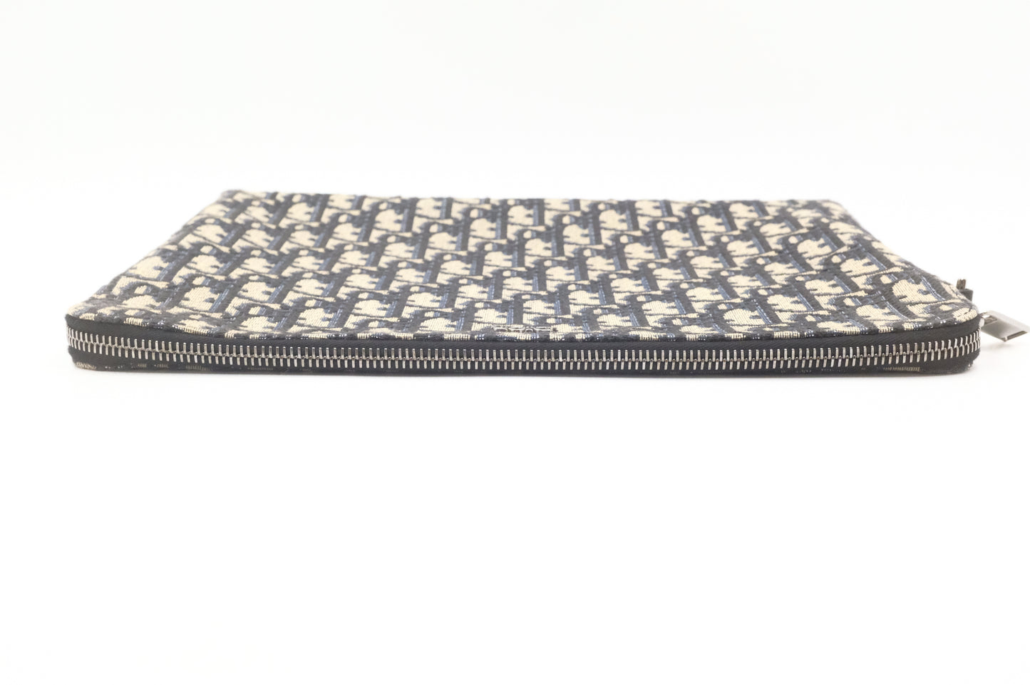 Dior Wrist Pouch in Blue Oblique Canvas