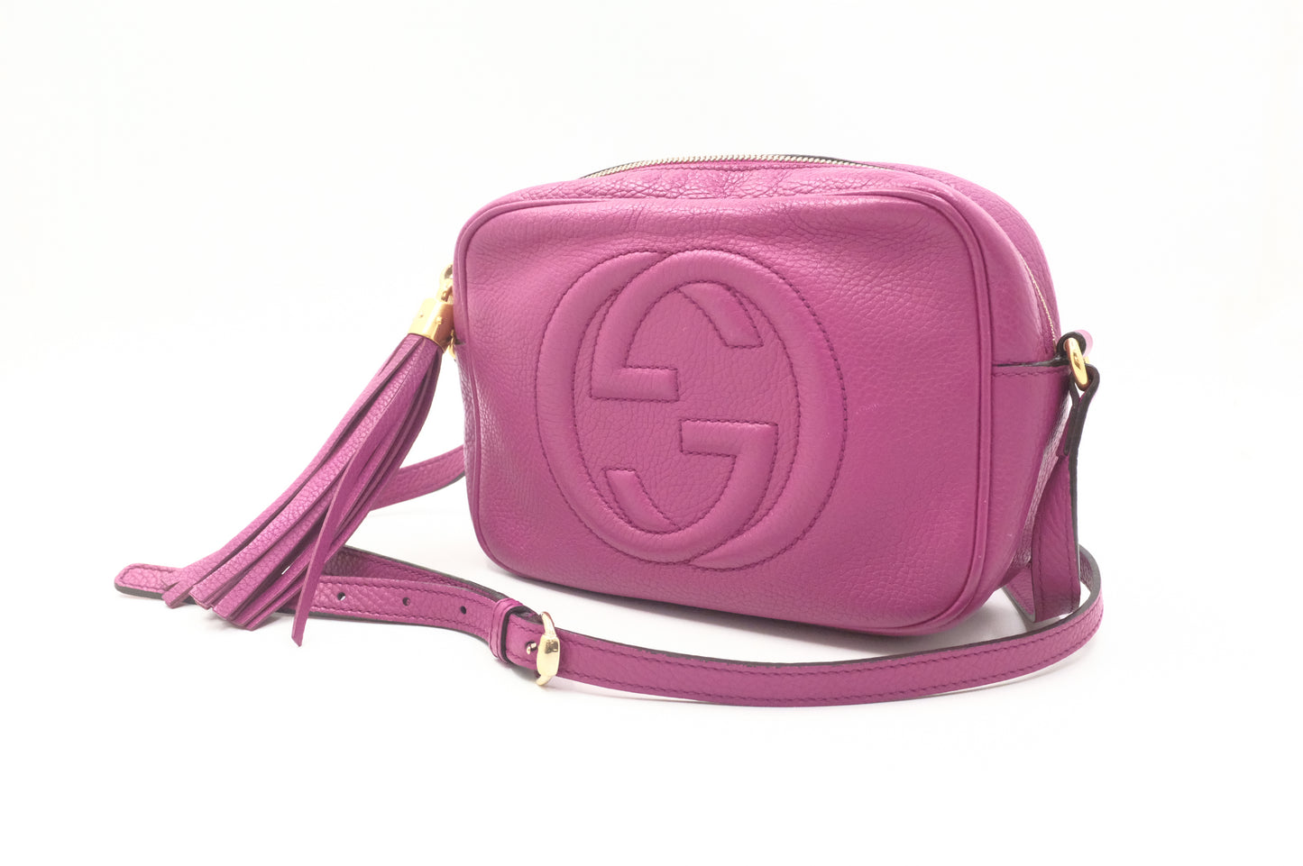 Gucci Soho Disco in Pink Leather