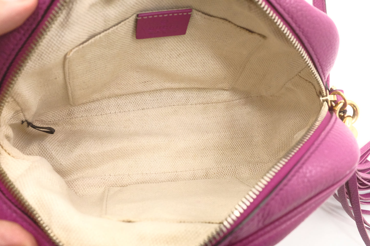 Gucci Soho Disco in Pink Leather