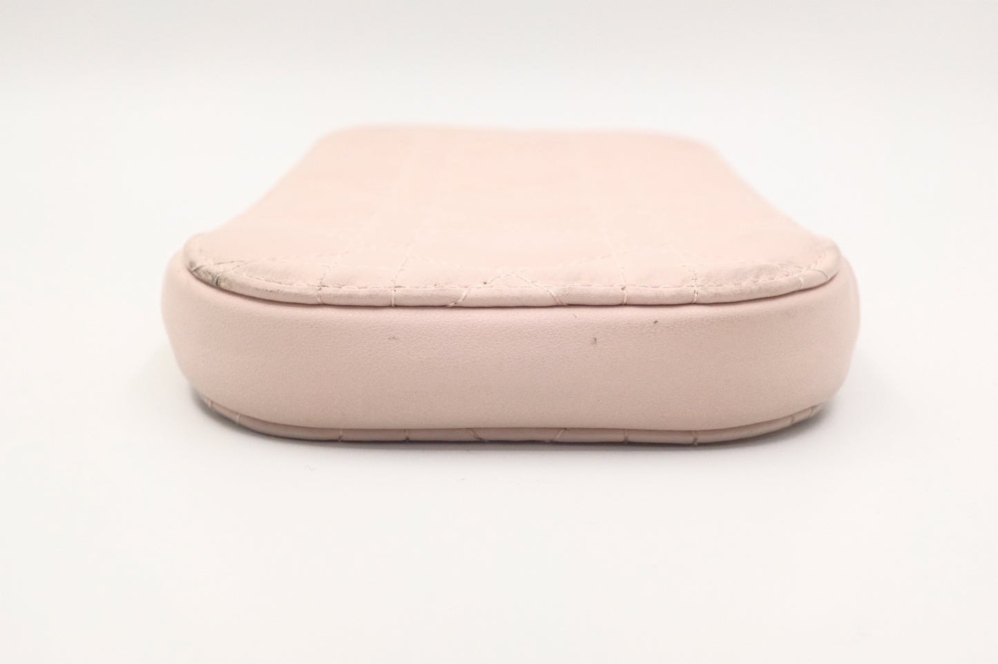 Dior Call in Dior Phone Bag in Cream Cannage Leather