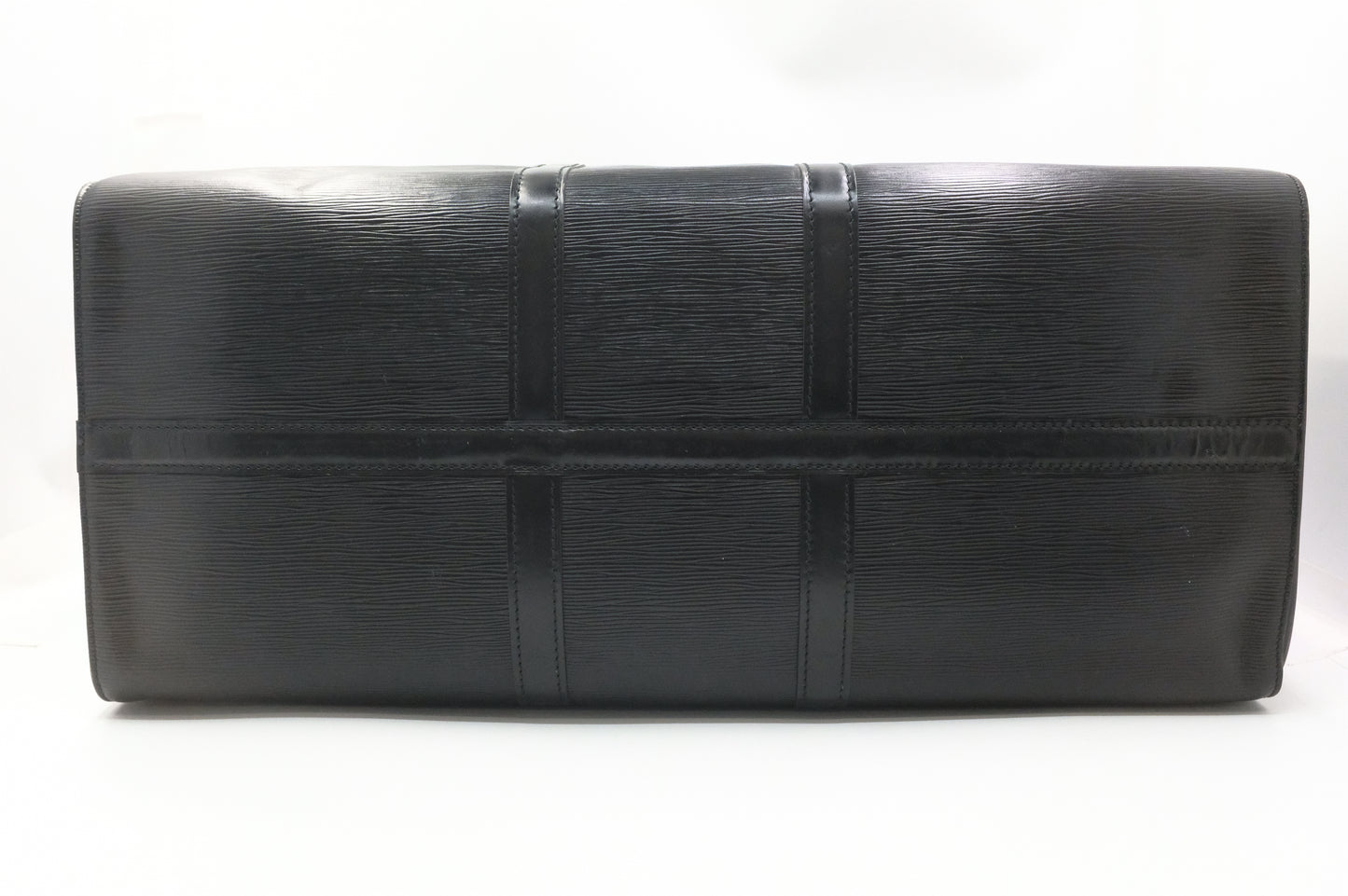 Louis Vuitton Keepall 55 in Black Epi Leather