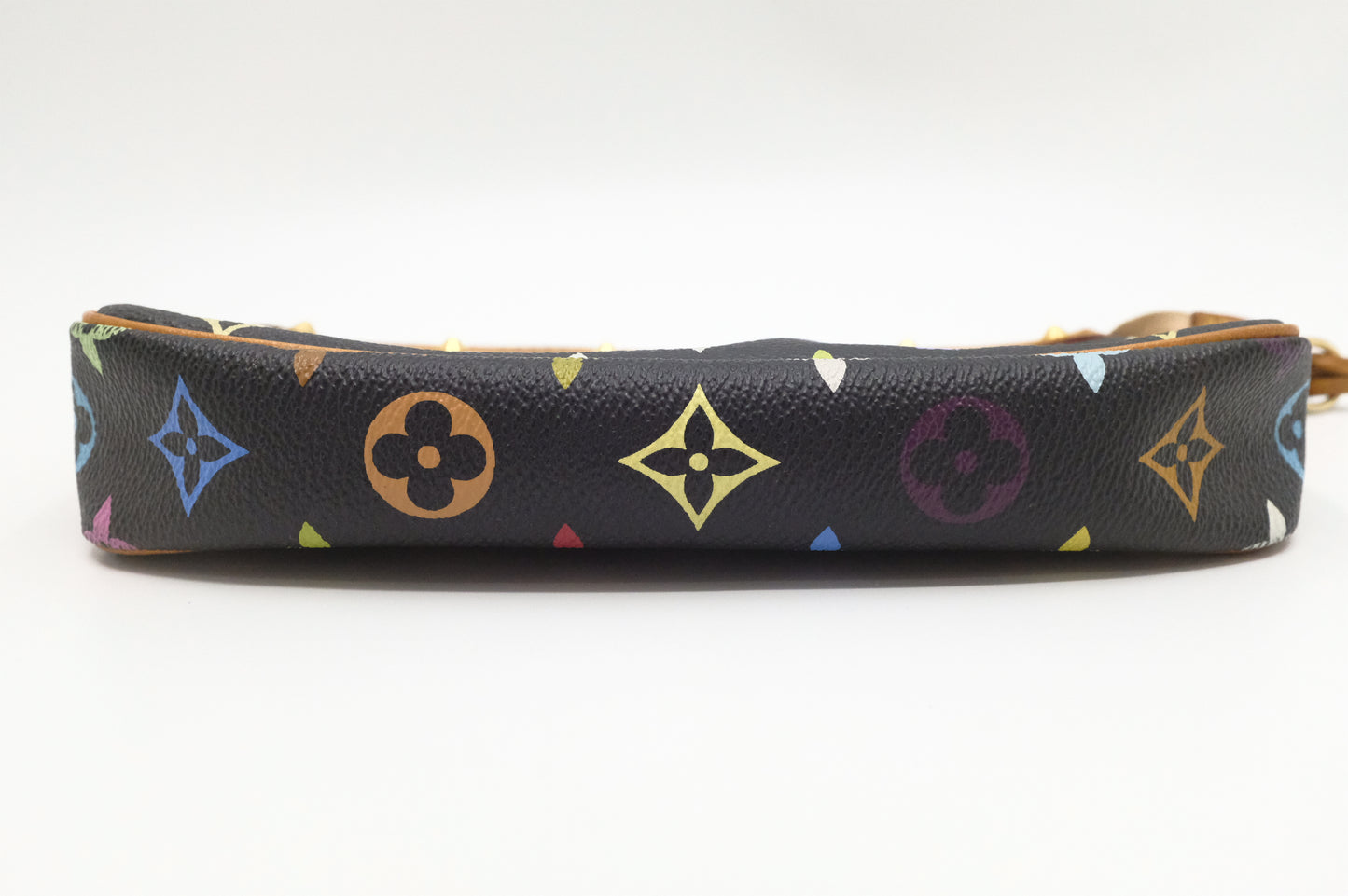 Louis Vuitton Pochette Accessoires in Black Multicolor Monogram Canvas