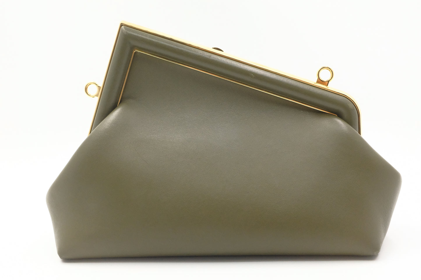 Fendi First Bag in Green Leather