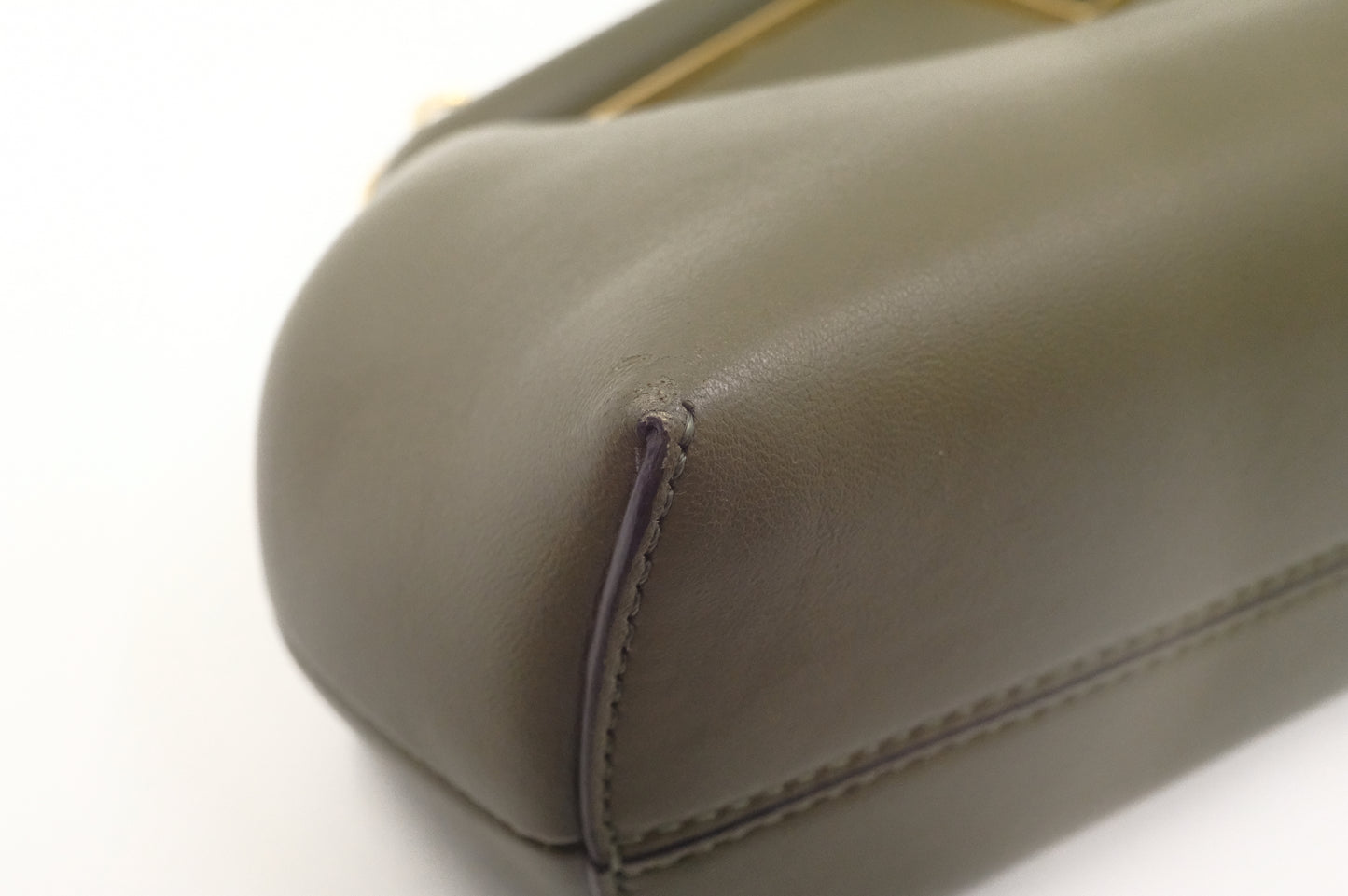 Fendi First Bag in Green Leather