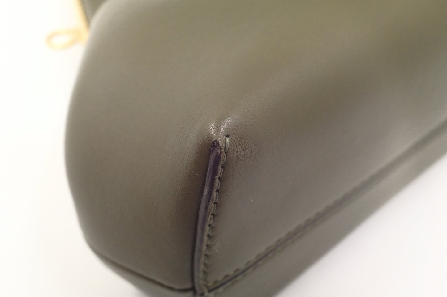 Fendi First Bag in Green Leather