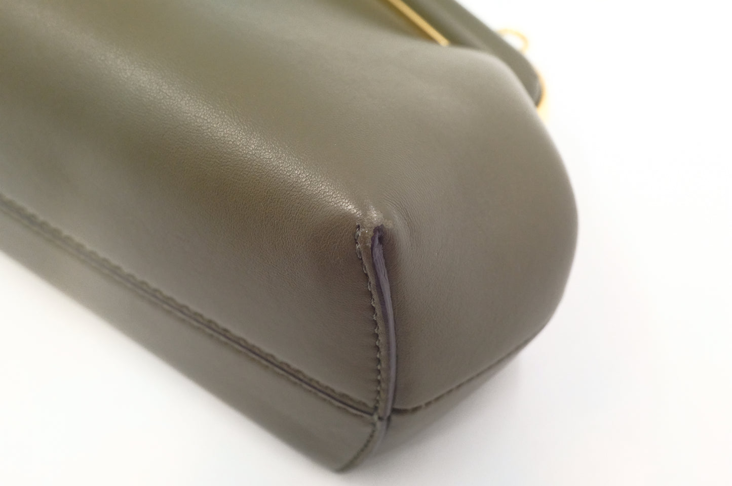 Fendi First Bag in Green Leather