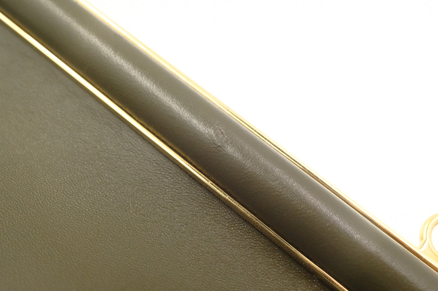 Fendi First Bag in Green Leather