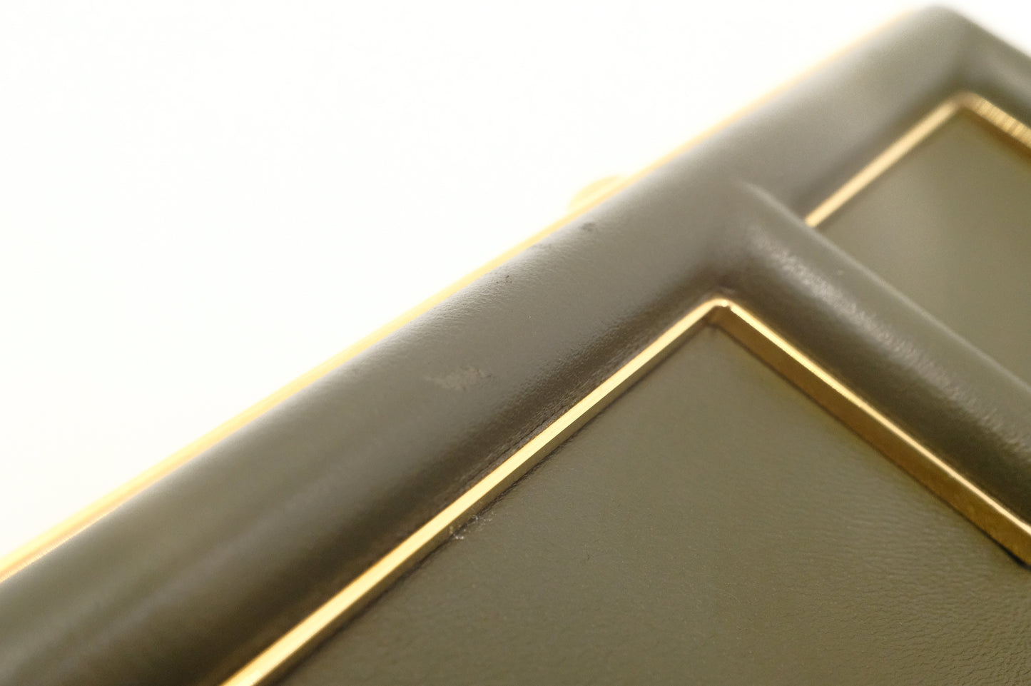 Fendi First Bag in Green Leather