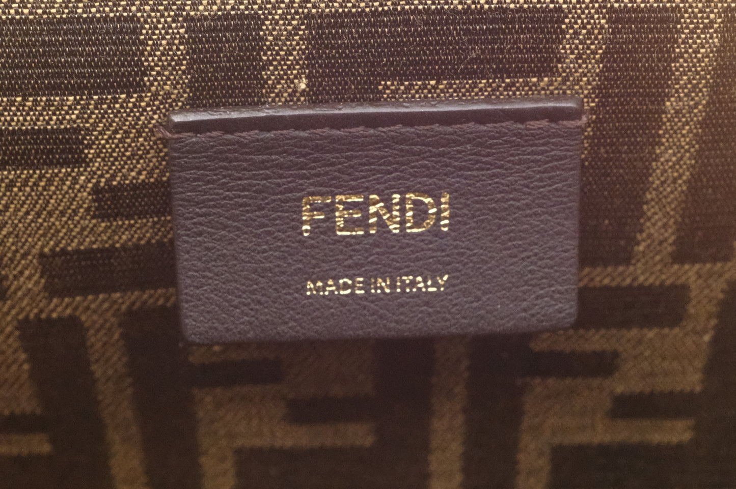 Fendi First Bag in Green Leather