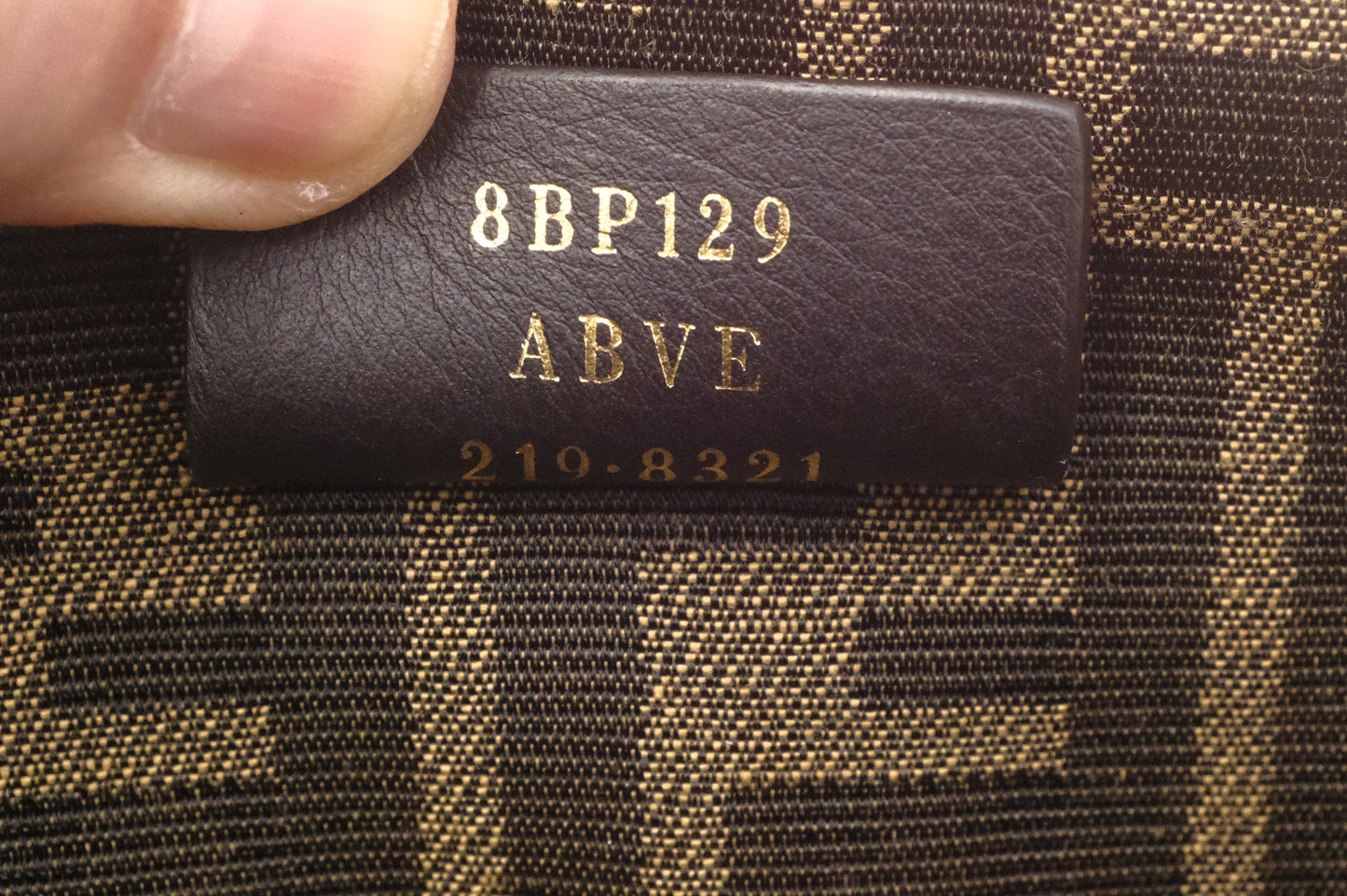 Fendi First Bag in Green Leather