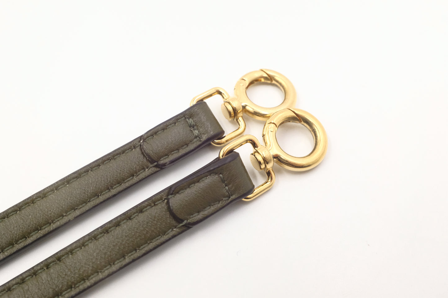 Fendi First Bag in Green Leather