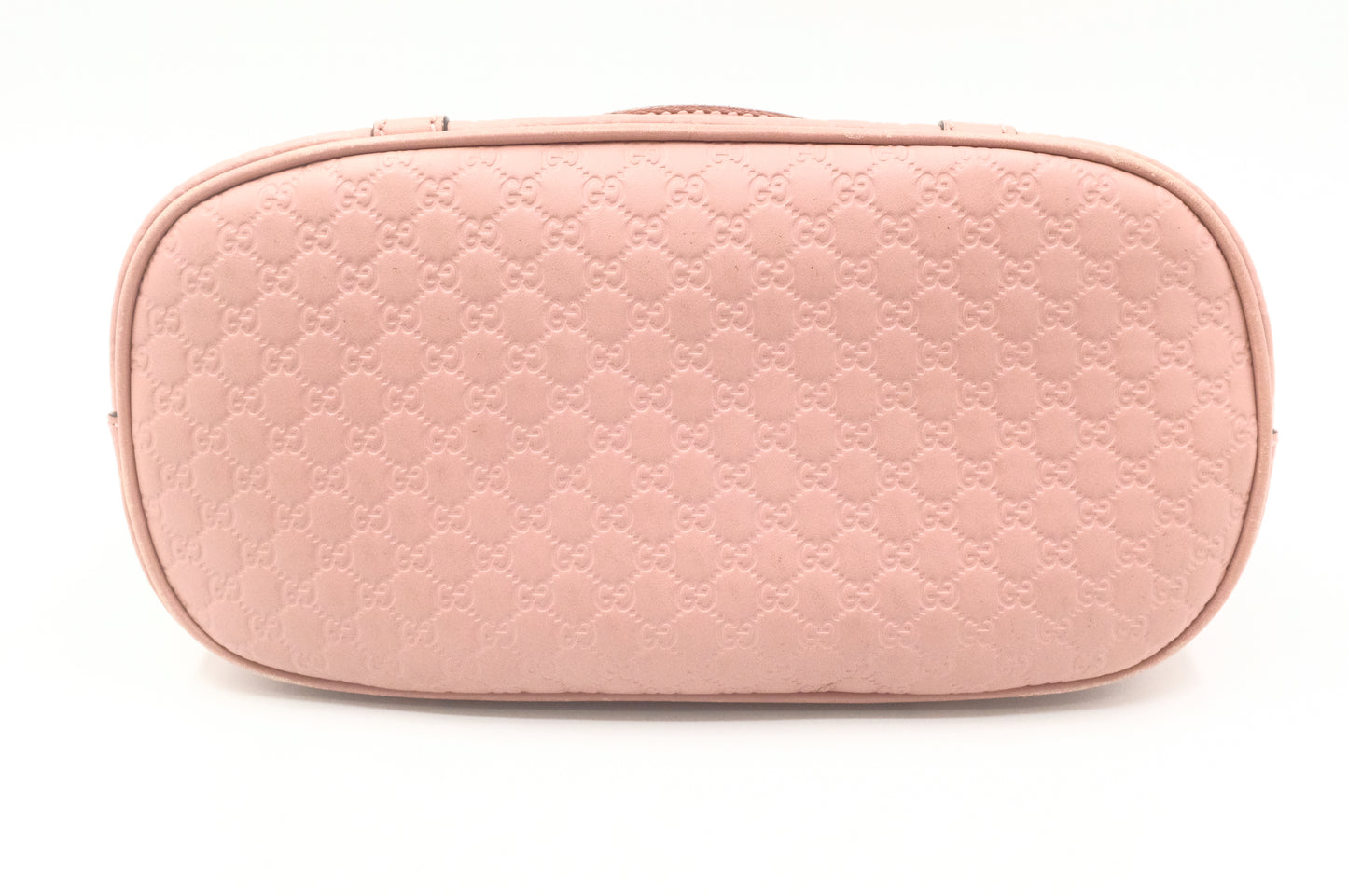 Gucci Mini Dome 2way Bag in Pink Micro Guccissima Leather