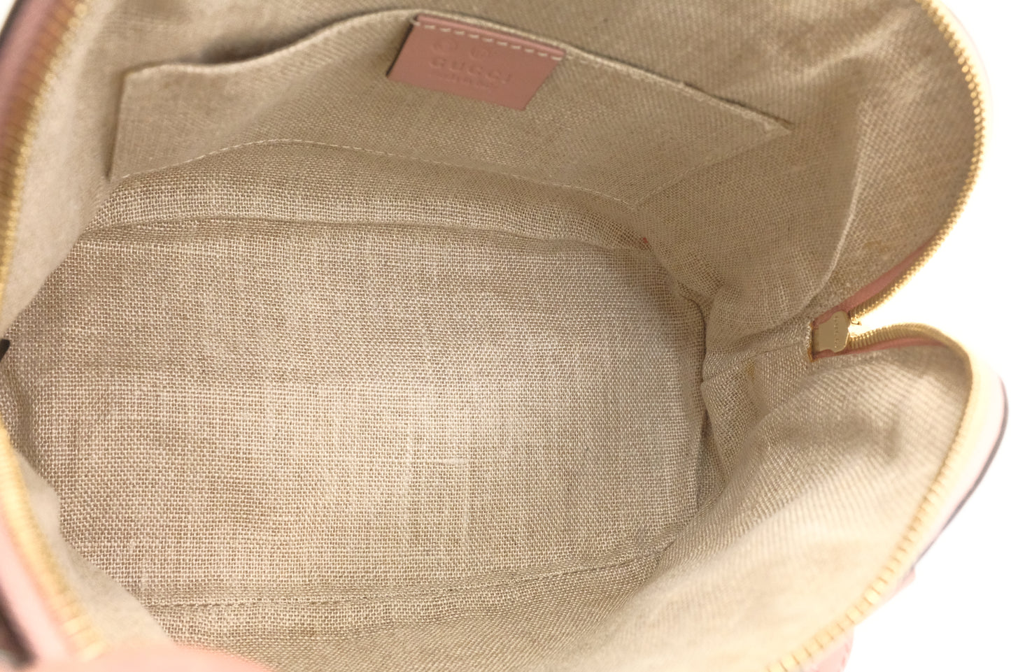 Gucci Mini Dome 2way Bag in Pink Micro Guccissima Leather