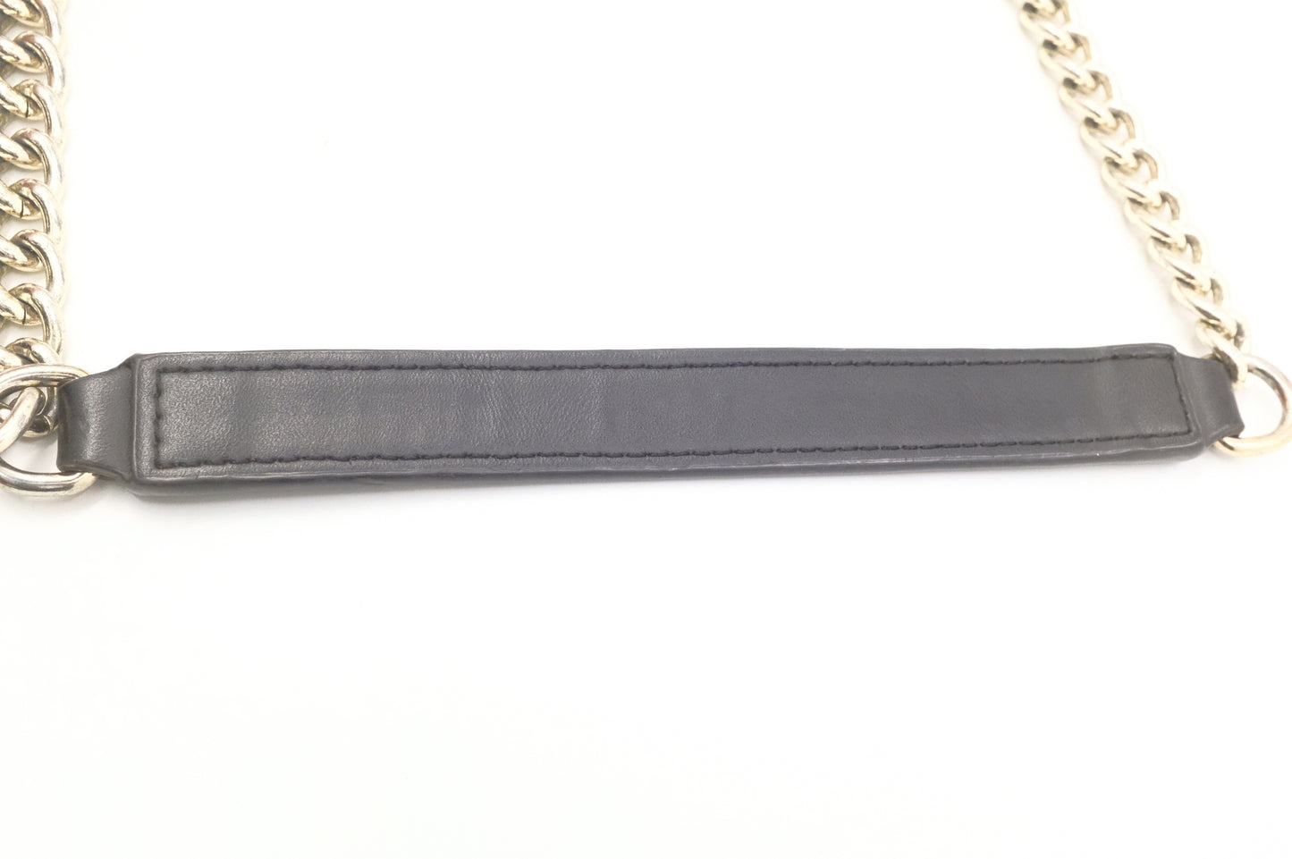 Versace Jeans Couture Shoulder Bag in Black Leather