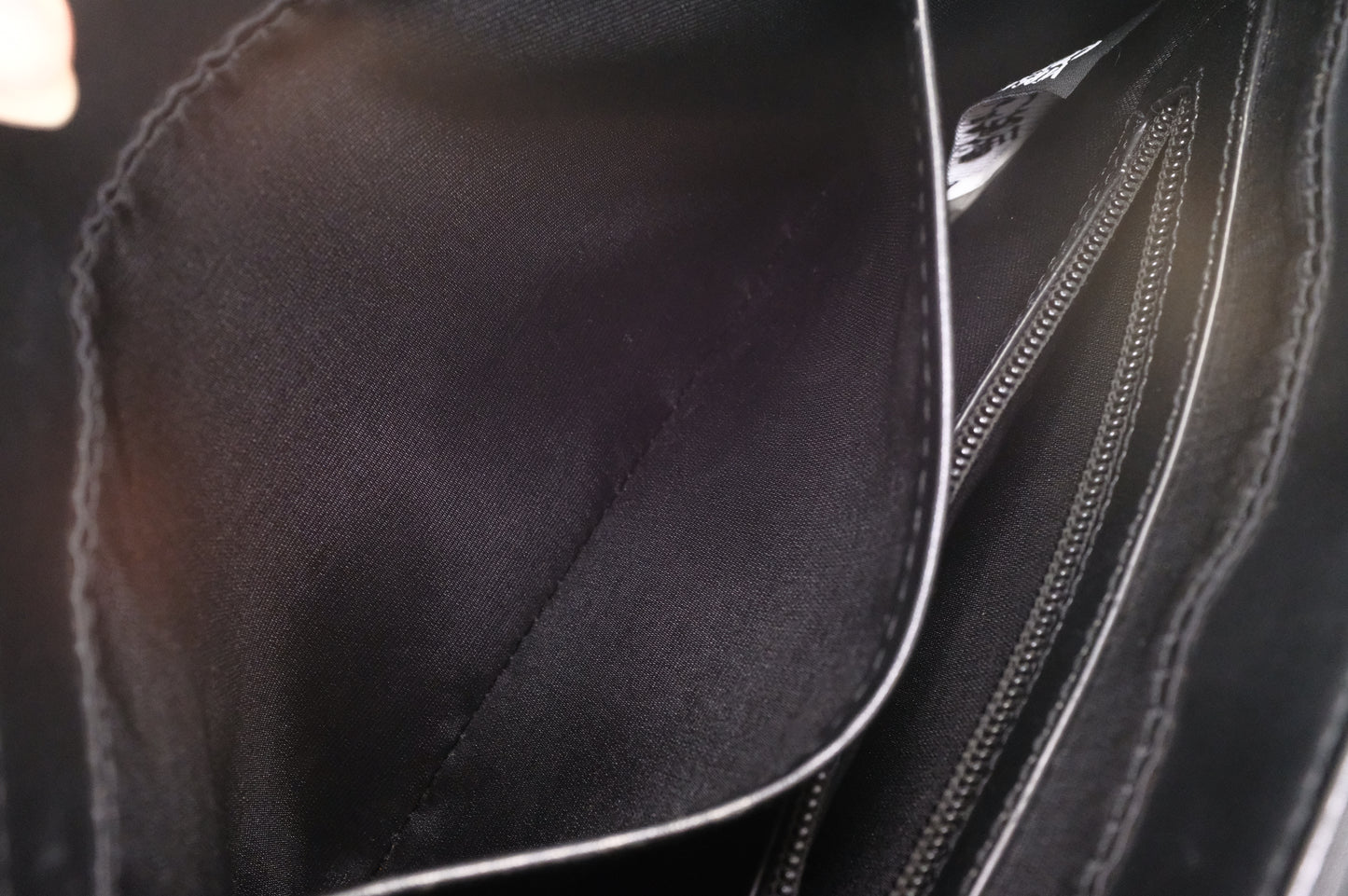 Versace Jeans Couture Shoulder Bag in Black Leather
