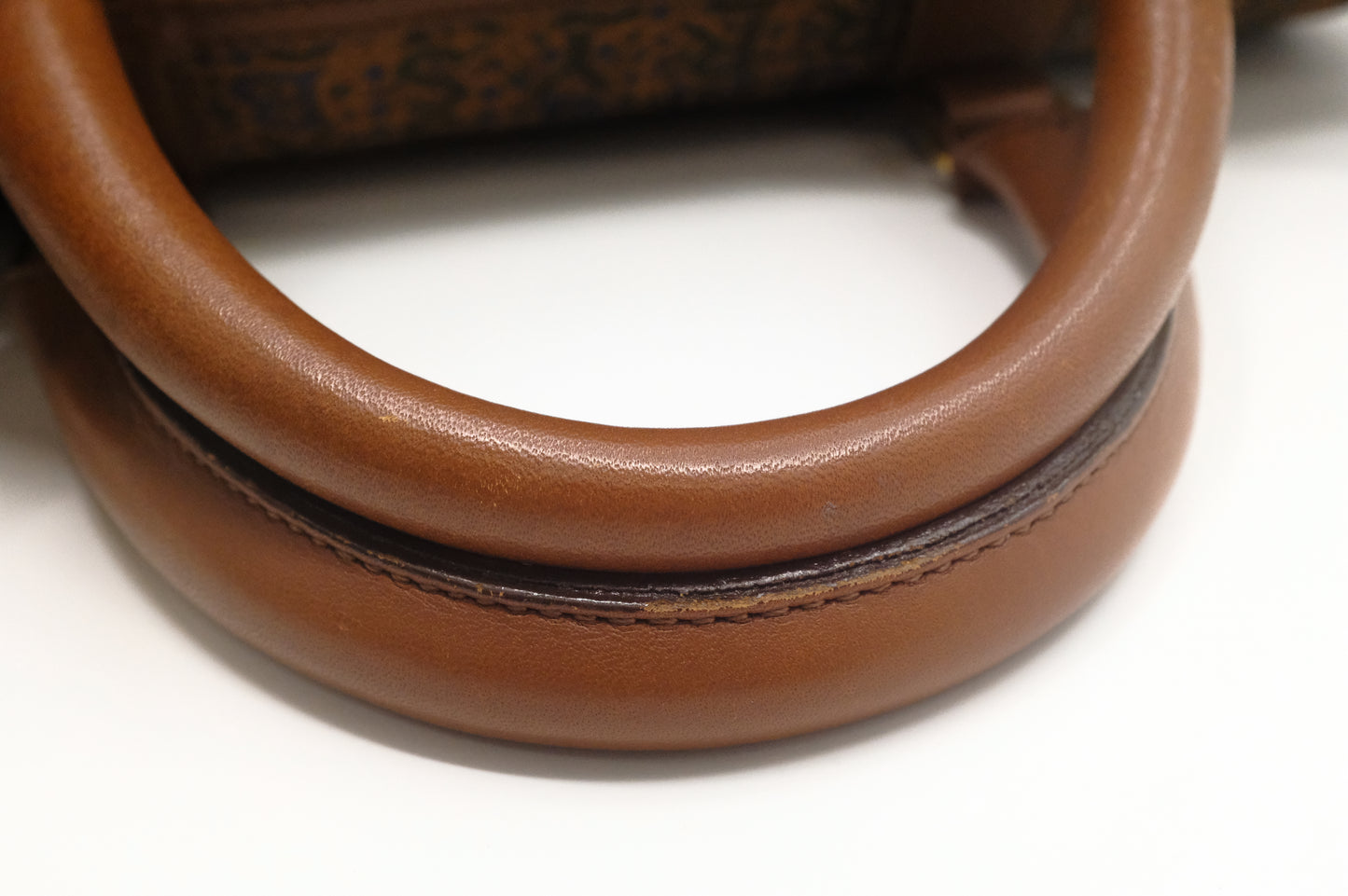 Burberry Boston Bag in Brown Canvas