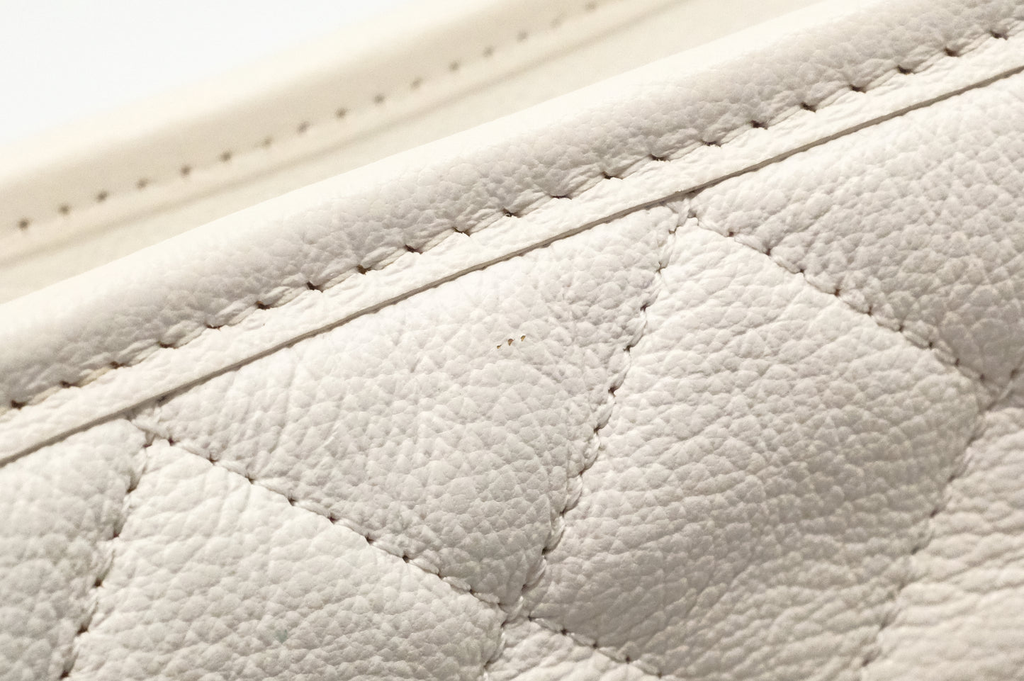 Chanel Small Gabrielle Hobo Bag in White Leather