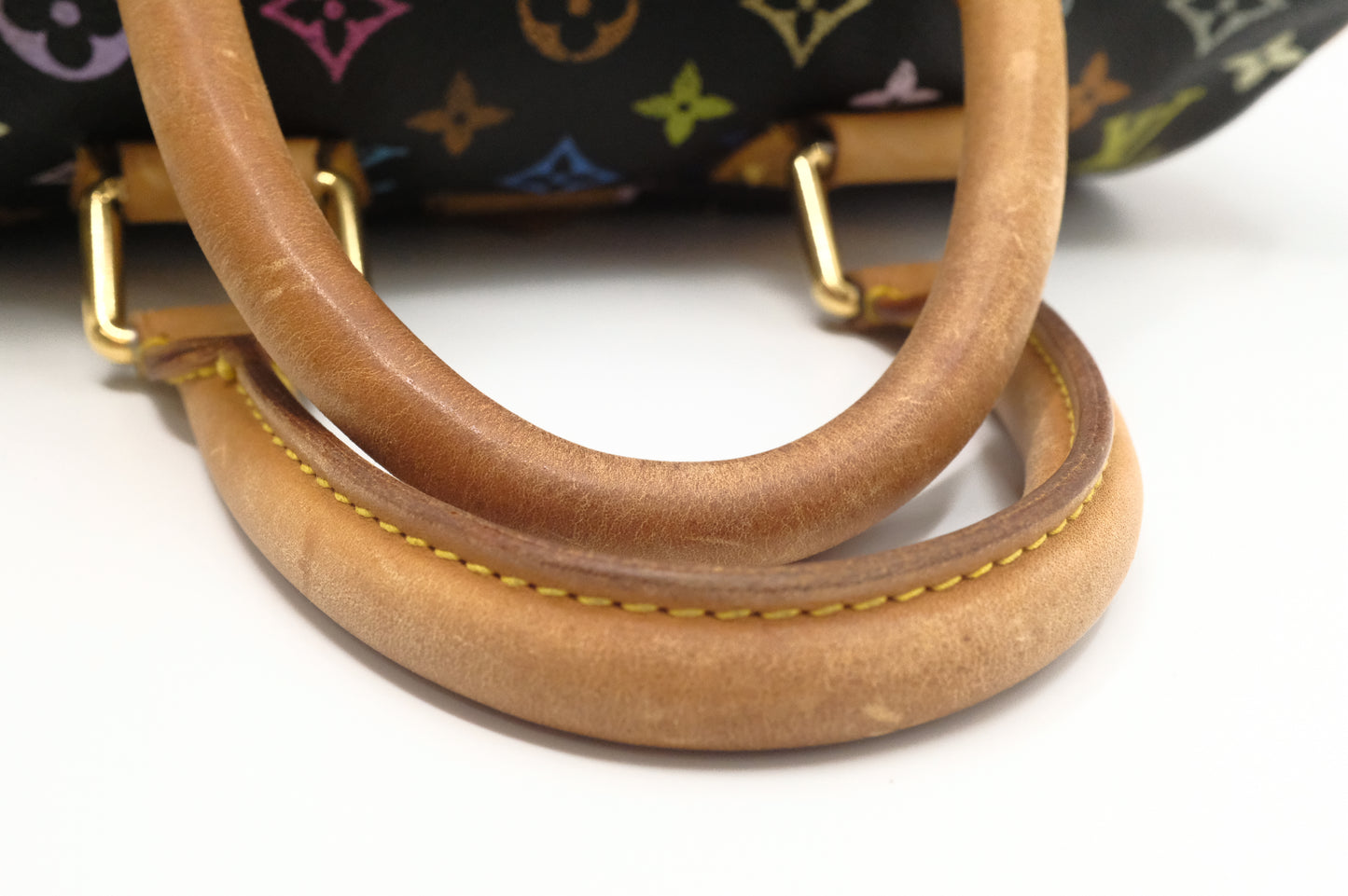 Louis Vuitton Speedy 30 in Black Multicolor Monogram Canvas